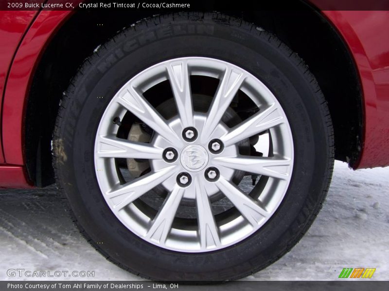 Crystal Red Tintcoat / Cocoa/Cashmere 2009 Buick Lucerne CX