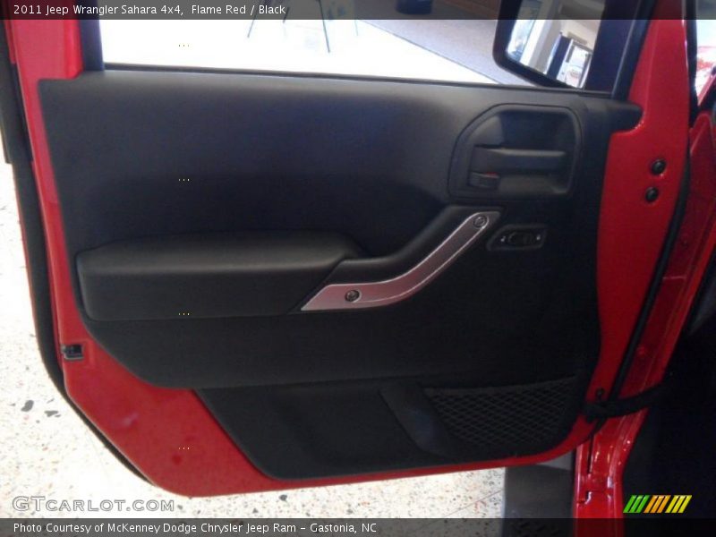 Flame Red / Black 2011 Jeep Wrangler Sahara 4x4