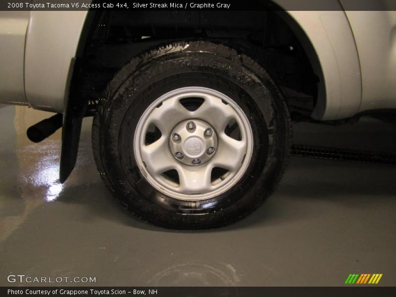 Silver Streak Mica / Graphite Gray 2008 Toyota Tacoma V6 Access Cab 4x4