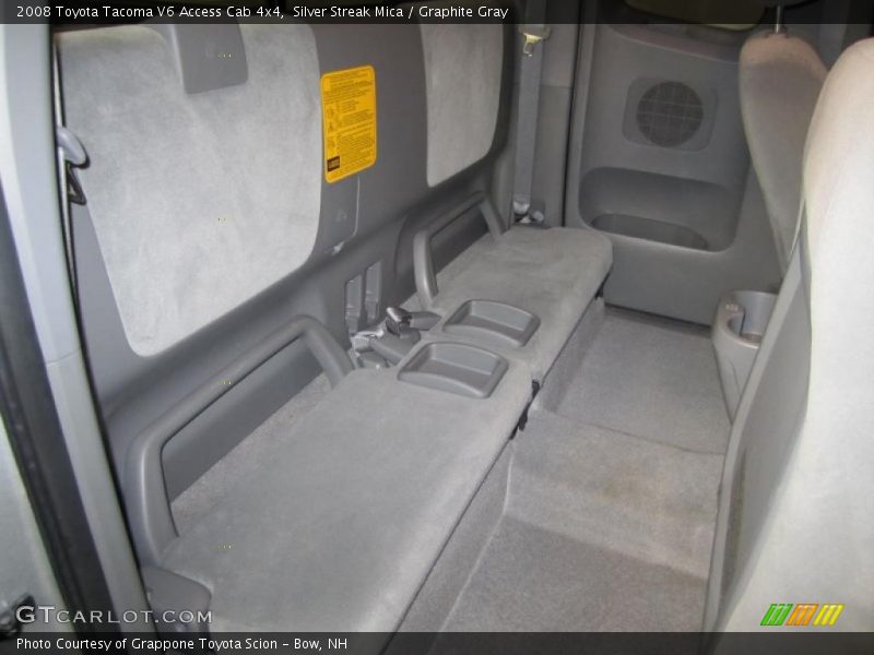 Silver Streak Mica / Graphite Gray 2008 Toyota Tacoma V6 Access Cab 4x4