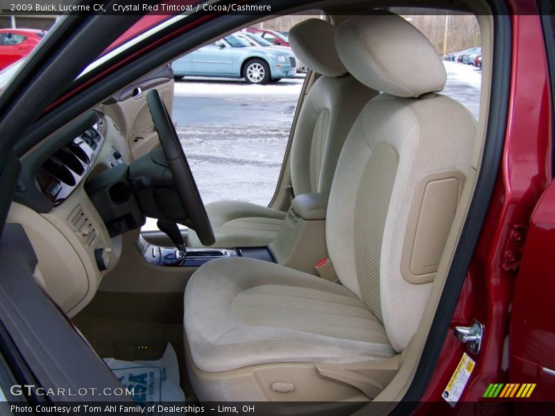 Crystal Red Tintcoat / Cocoa/Cashmere 2009 Buick Lucerne CX