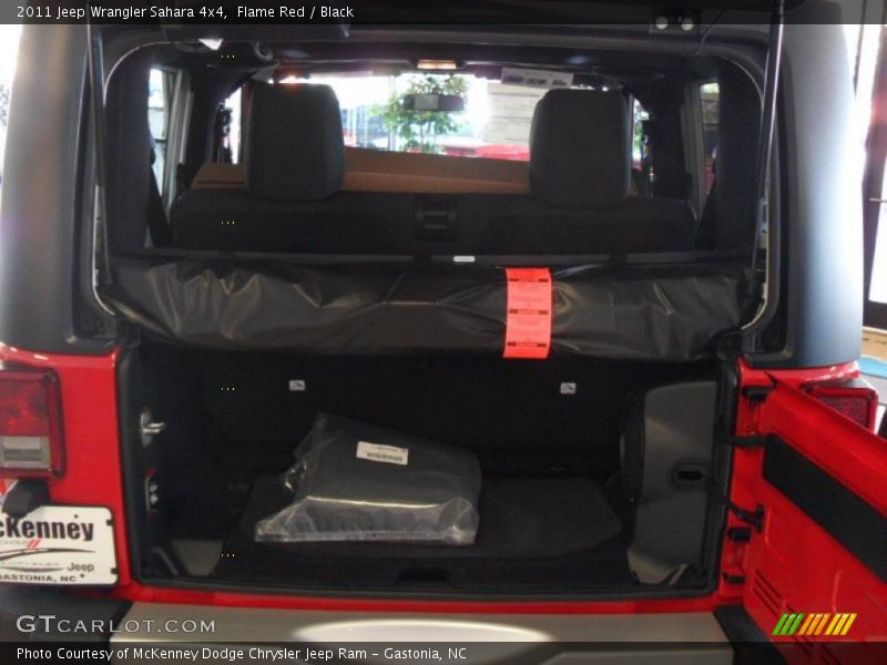 Flame Red / Black 2011 Jeep Wrangler Sahara 4x4