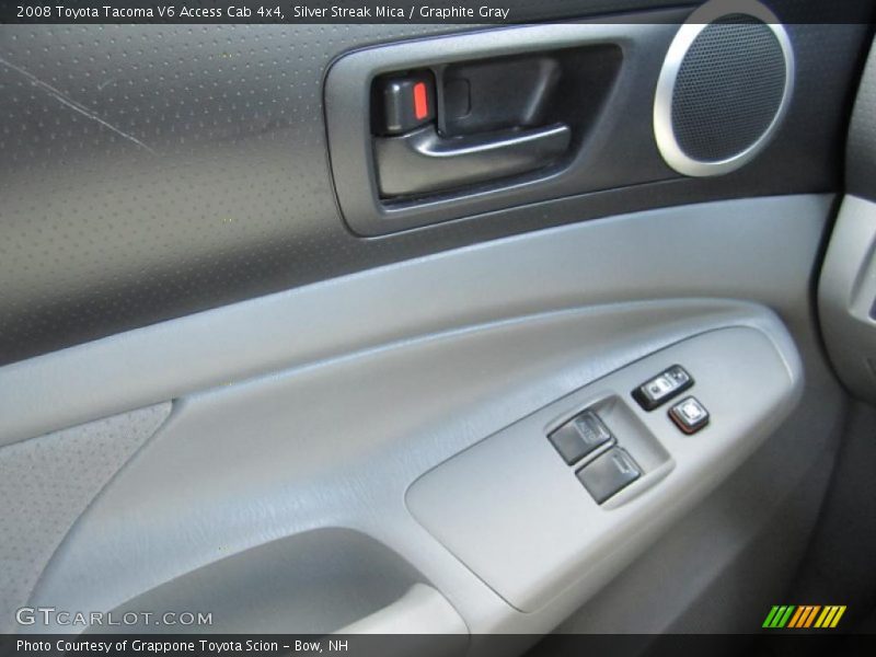 Silver Streak Mica / Graphite Gray 2008 Toyota Tacoma V6 Access Cab 4x4