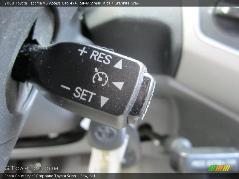 Silver Streak Mica / Graphite Gray 2008 Toyota Tacoma V6 Access Cab 4x4