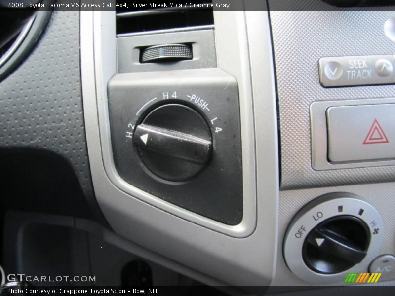 Silver Streak Mica / Graphite Gray 2008 Toyota Tacoma V6 Access Cab 4x4