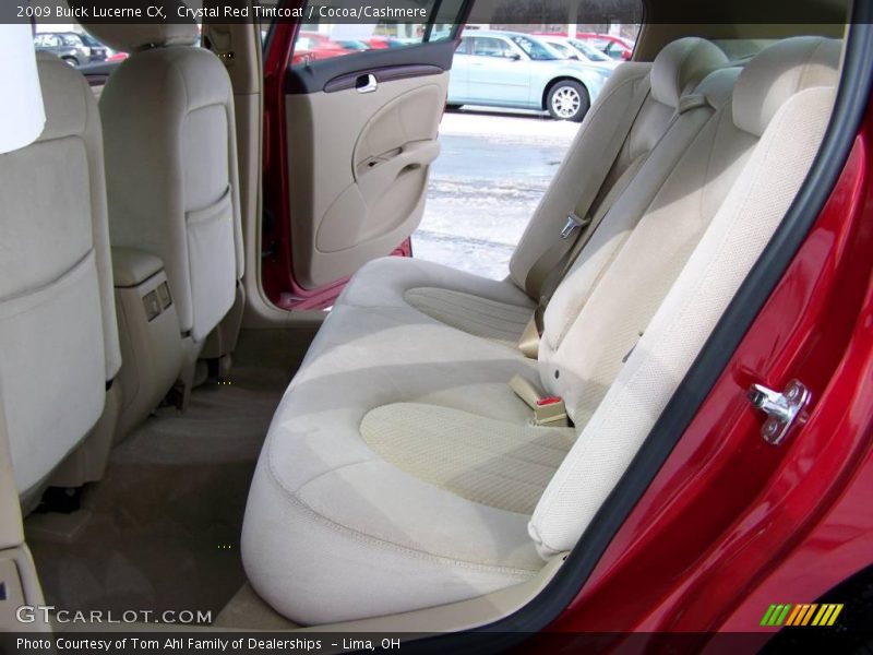 Crystal Red Tintcoat / Cocoa/Cashmere 2009 Buick Lucerne CX