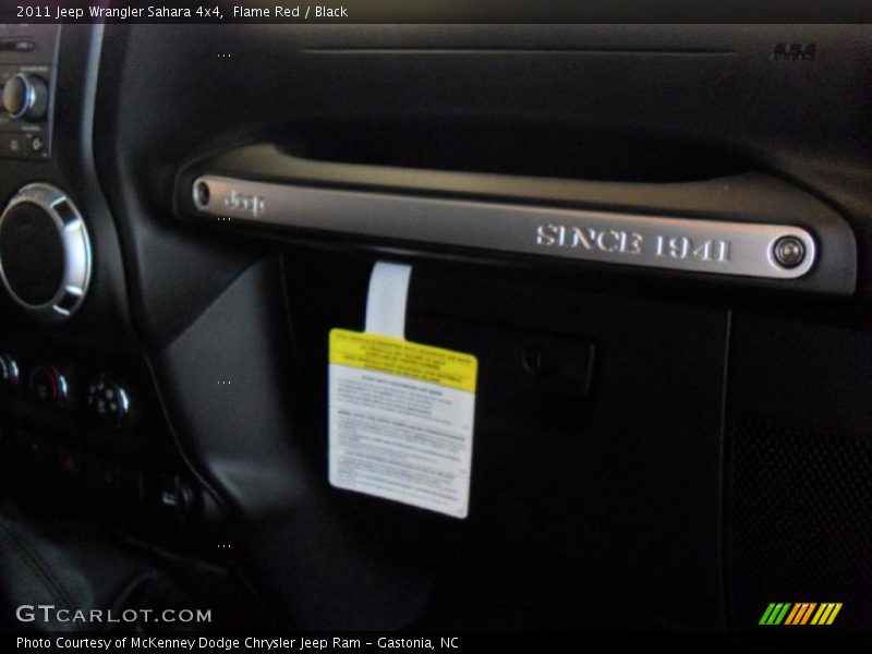 Flame Red / Black 2011 Jeep Wrangler Sahara 4x4