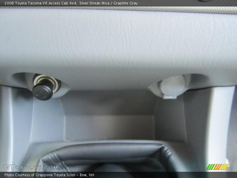 Silver Streak Mica / Graphite Gray 2008 Toyota Tacoma V6 Access Cab 4x4