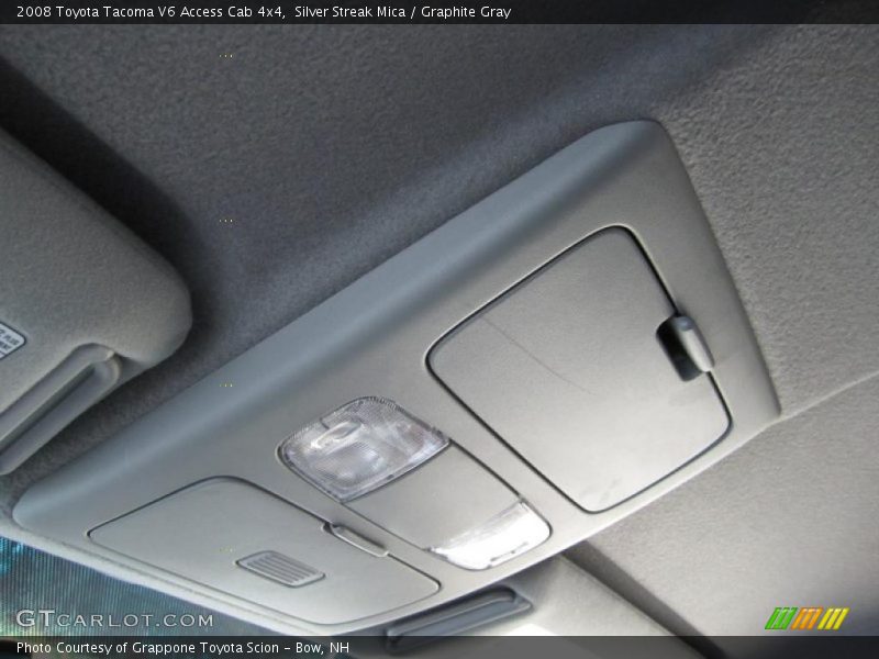 Silver Streak Mica / Graphite Gray 2008 Toyota Tacoma V6 Access Cab 4x4