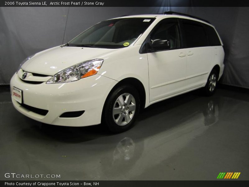 Arctic Frost Pearl / Stone Gray 2006 Toyota Sienna LE