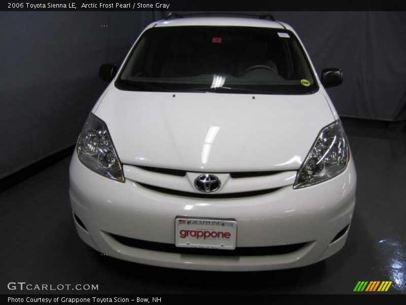 Arctic Frost Pearl / Stone Gray 2006 Toyota Sienna LE
