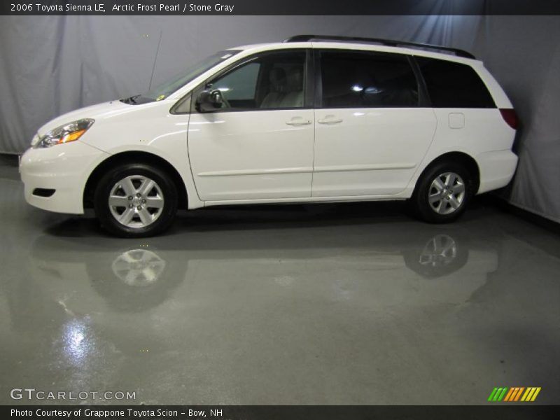 Arctic Frost Pearl / Stone Gray 2006 Toyota Sienna LE