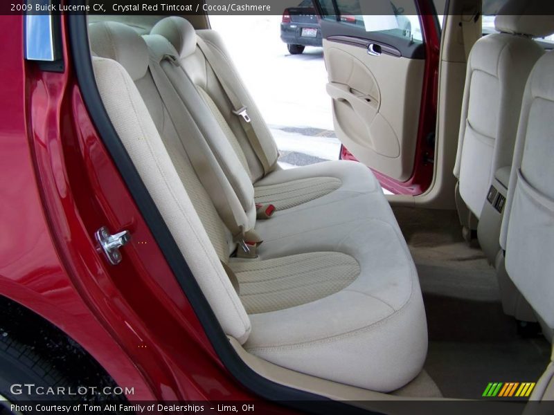 Crystal Red Tintcoat / Cocoa/Cashmere 2009 Buick Lucerne CX