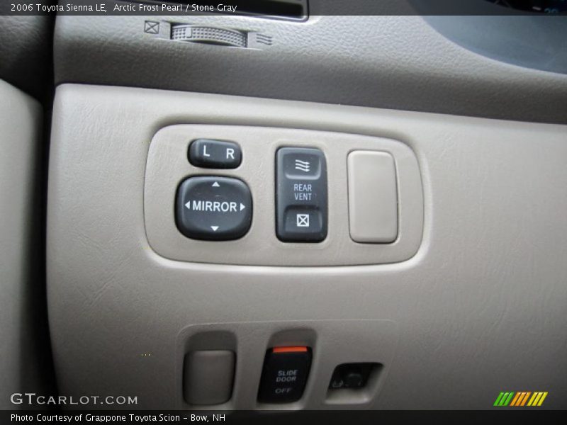 Arctic Frost Pearl / Stone Gray 2006 Toyota Sienna LE