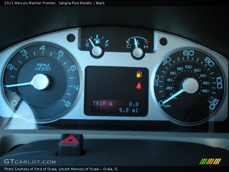  2011 Mariner Premier Premier Gauges