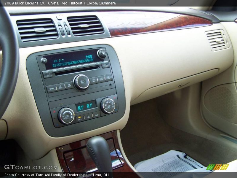 Crystal Red Tintcoat / Cocoa/Cashmere 2009 Buick Lucerne CX