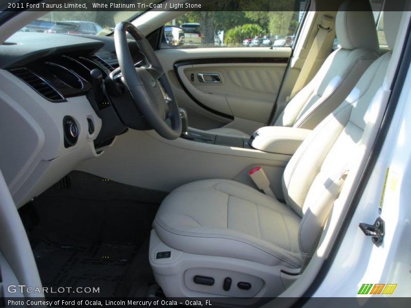  2011 Taurus Limited Light Stone Interior