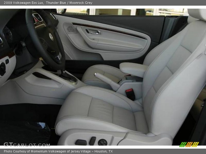 Thunder Blue / Moonrock Grey 2009 Volkswagen Eos Lux