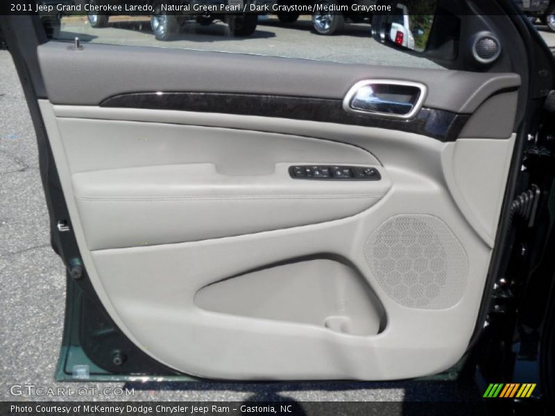 Natural Green Pearl / Dark Graystone/Medium Graystone 2011 Jeep Grand Cherokee Laredo