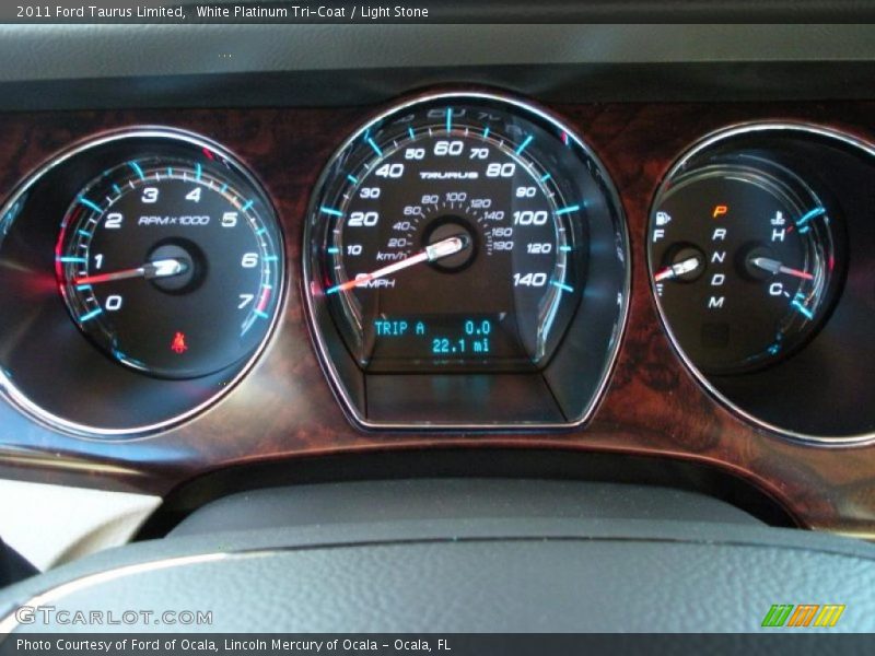  2011 Taurus Limited Limited Gauges