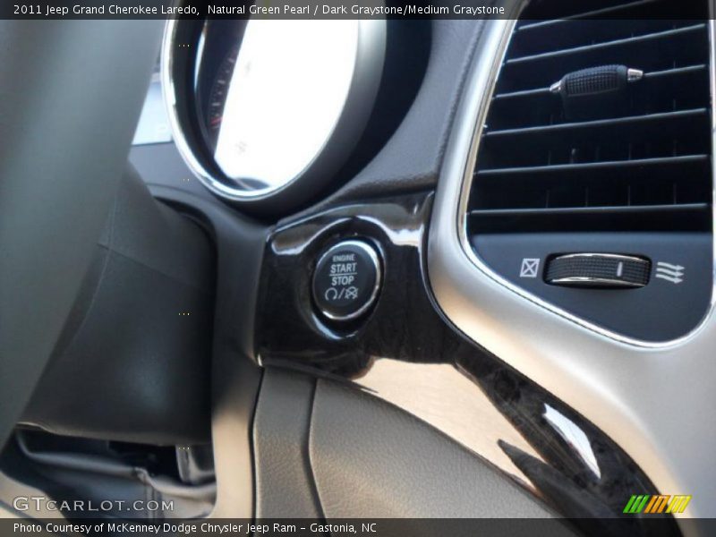 Natural Green Pearl / Dark Graystone/Medium Graystone 2011 Jeep Grand Cherokee Laredo