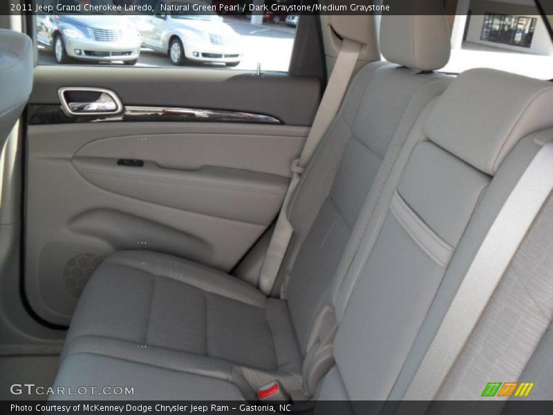 Natural Green Pearl / Dark Graystone/Medium Graystone 2011 Jeep Grand Cherokee Laredo