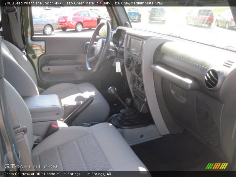 Jeep Green Metallic / Dark Slate Gray/Medium Slate Gray 2008 Jeep Wrangler Rubicon 4x4