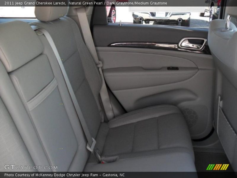 Natural Green Pearl / Dark Graystone/Medium Graystone 2011 Jeep Grand Cherokee Laredo