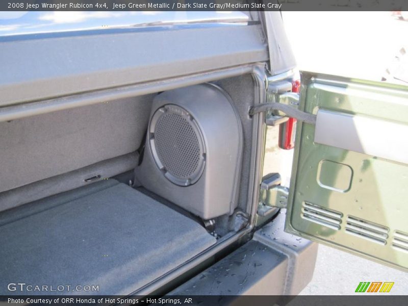 Jeep Green Metallic / Dark Slate Gray/Medium Slate Gray 2008 Jeep Wrangler Rubicon 4x4