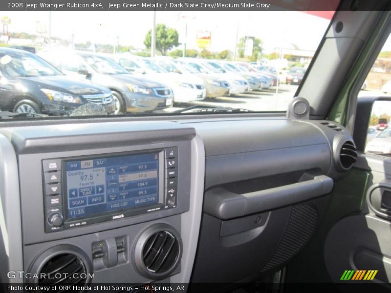 Jeep Green Metallic / Dark Slate Gray/Medium Slate Gray 2008 Jeep Wrangler Rubicon 4x4