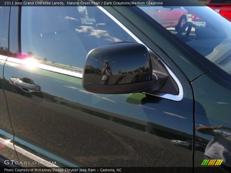 Natural Green Pearl / Dark Graystone/Medium Graystone 2011 Jeep Grand Cherokee Laredo