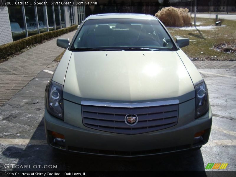 Silver Green / Light Neutral 2005 Cadillac CTS Sedan