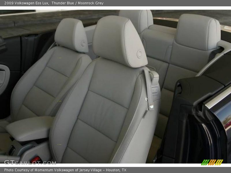 Thunder Blue / Moonrock Grey 2009 Volkswagen Eos Lux