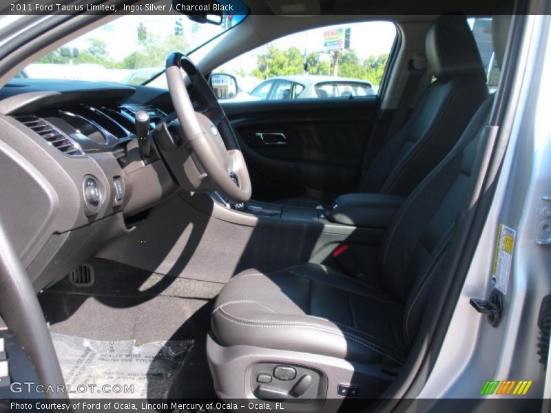 Ingot Silver / Charcoal Black 2011 Ford Taurus Limited