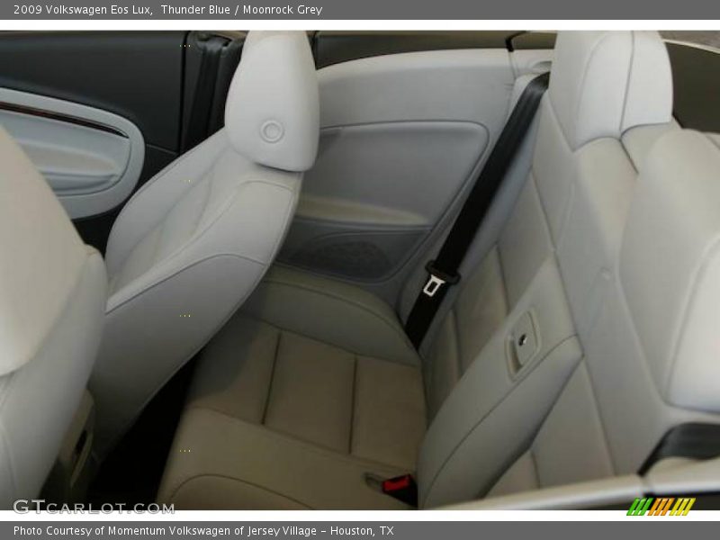 Thunder Blue / Moonrock Grey 2009 Volkswagen Eos Lux
