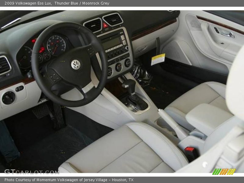 Thunder Blue / Moonrock Grey 2009 Volkswagen Eos Lux