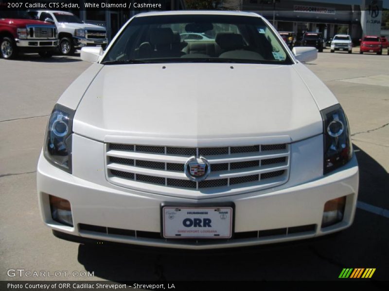 White Diamond / Cashmere 2007 Cadillac CTS Sedan