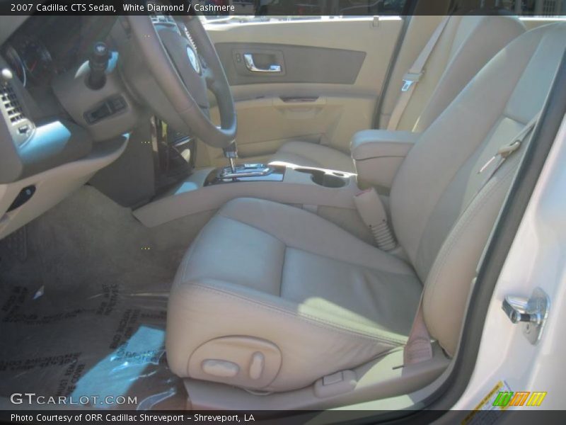 White Diamond / Cashmere 2007 Cadillac CTS Sedan