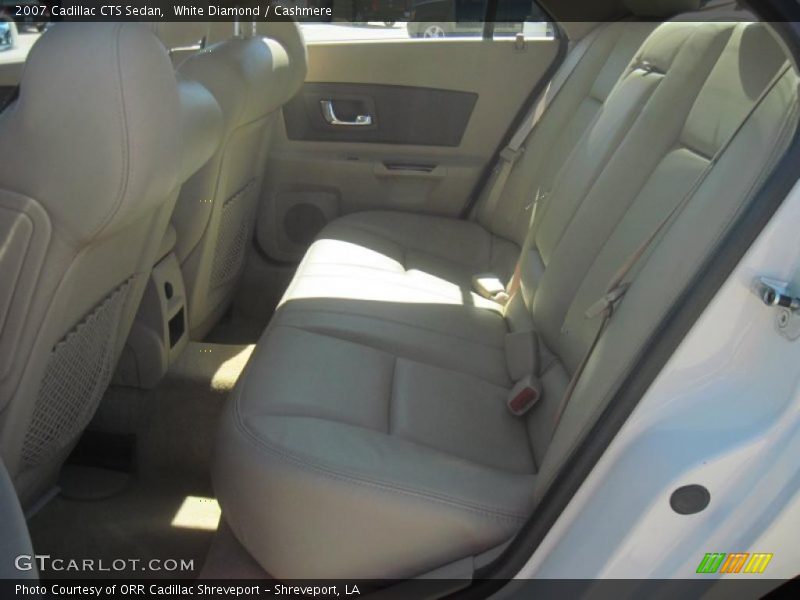 White Diamond / Cashmere 2007 Cadillac CTS Sedan