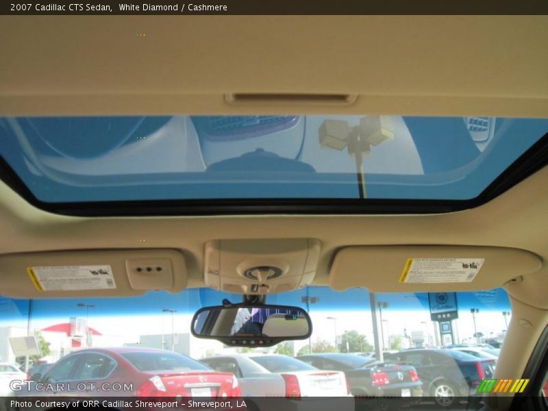 White Diamond / Cashmere 2007 Cadillac CTS Sedan