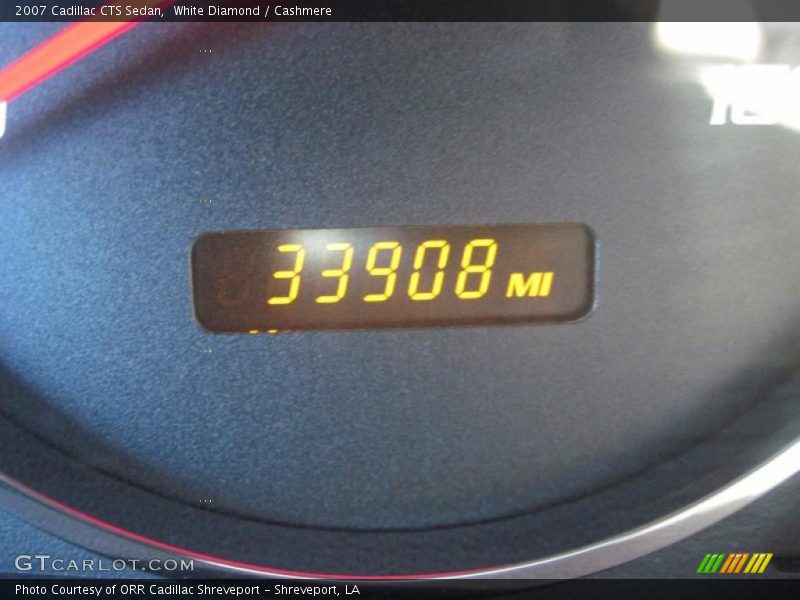 White Diamond / Cashmere 2007 Cadillac CTS Sedan