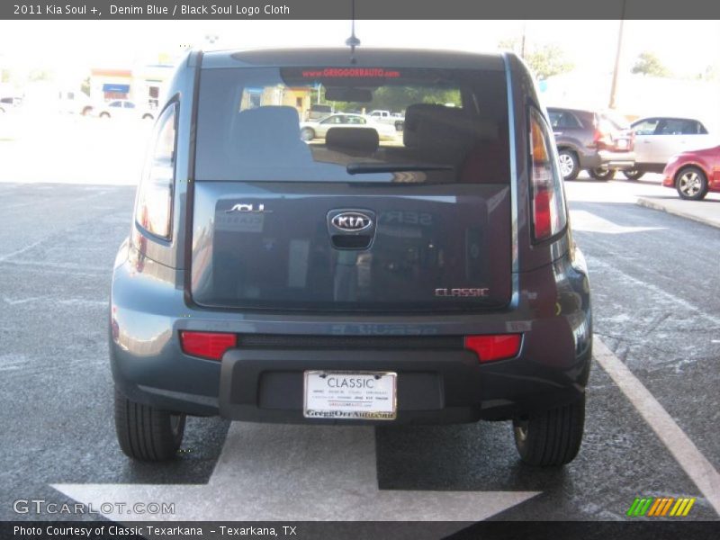 Denim Blue / Black Soul Logo Cloth 2011 Kia Soul +