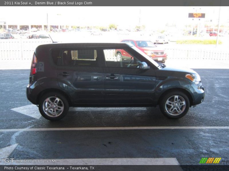 Denim Blue / Black Soul Logo Cloth 2011 Kia Soul +