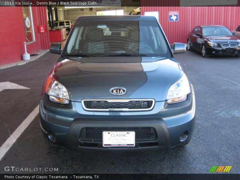 Denim Blue / Black Soul Logo Cloth 2011 Kia Soul +
