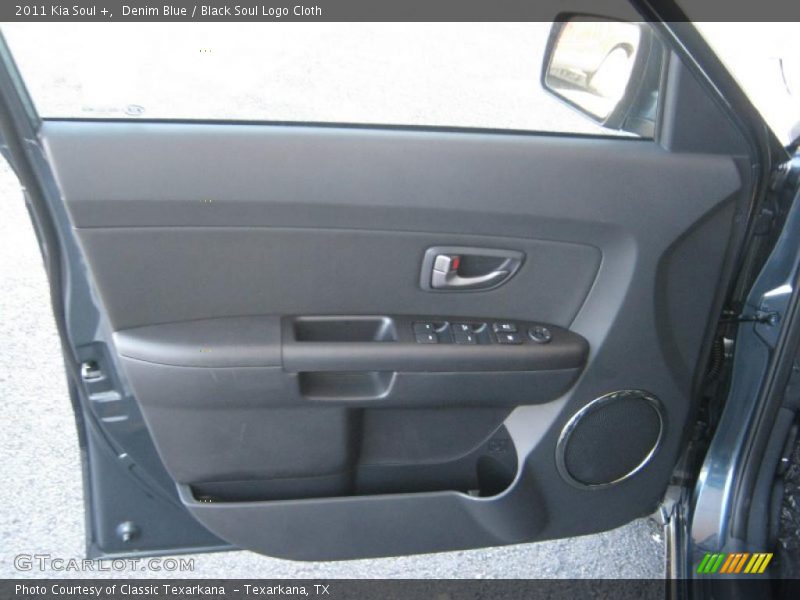 Denim Blue / Black Soul Logo Cloth 2011 Kia Soul +
