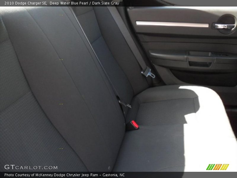Deep Water Blue Pearl / Dark Slate Gray 2010 Dodge Charger SE