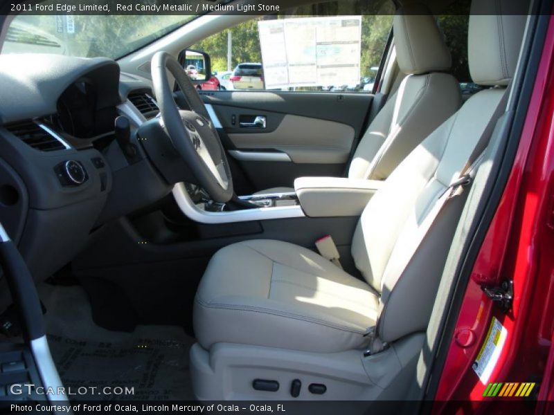  2011 Edge Limited Medium Light Stone Interior