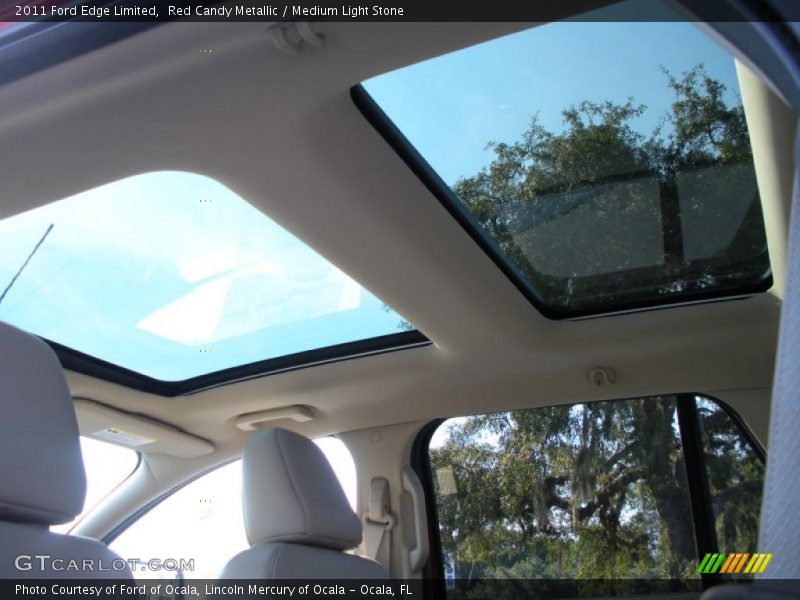  2011 Edge Limited Medium Light Stone Interior