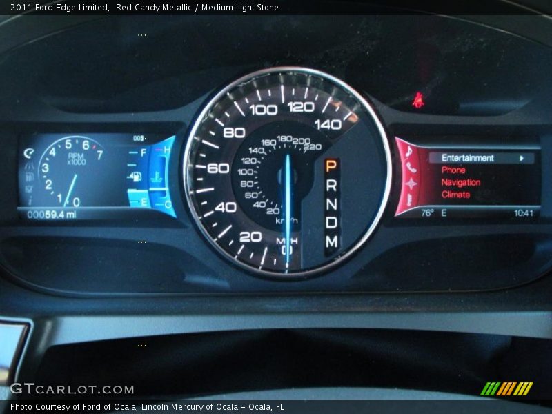  2011 Edge Limited Limited Gauges