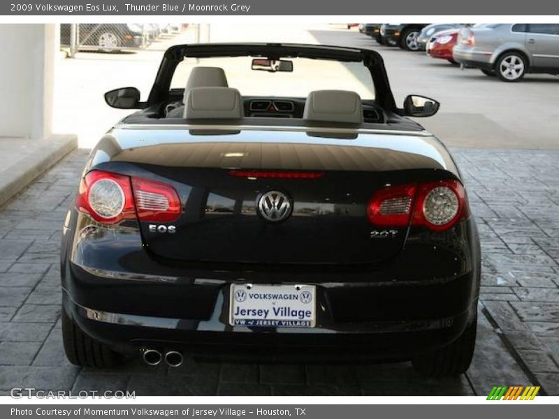 Thunder Blue / Moonrock Grey 2009 Volkswagen Eos Lux